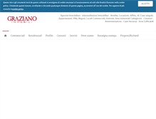 Tablet Screenshot of grazianoimmobili.it